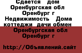 Сдается   дом - Оренбургская обл., Оренбург г. Недвижимость » Дома, коттеджи, дачи обмен   . Оренбургская обл.,Оренбург г.